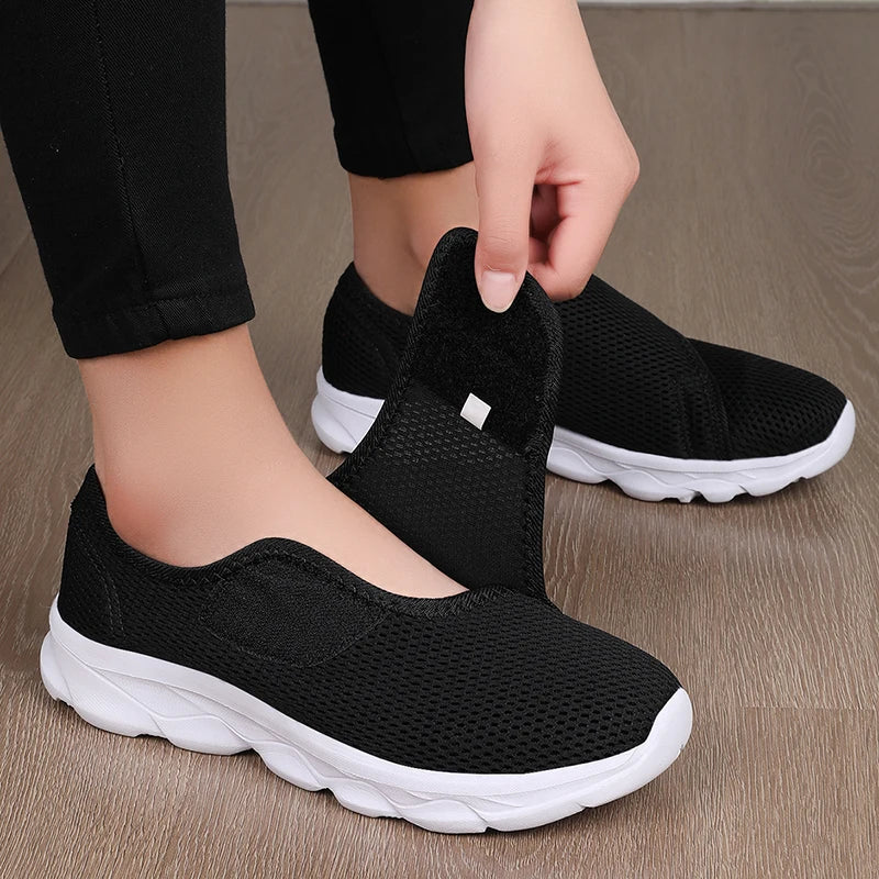 New Casual Orthopedics Wide Feet Swollen Shoes Thumb Eversion Adjusting Soft Comfortable Diabetic Shoe Walking Shoes