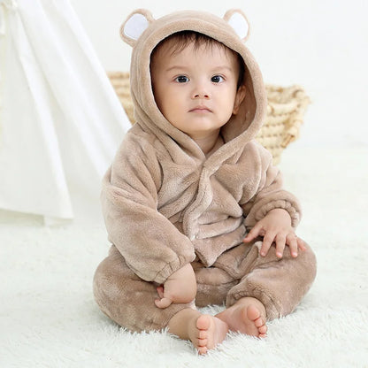 New Baby Padded Warm Rompers Winter