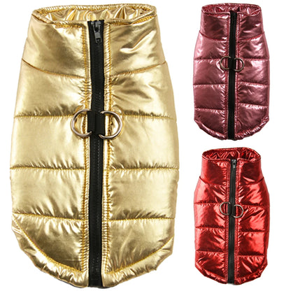 Clothes for Small Dogs Waterproof Big Dog Vest Jacket Autumn Winter Warm Pet Dog Coat Clothing for Dogs Chihuahua French Bulldog