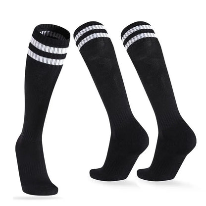 1pair Men's Football Socks, Breathable Sweat-Absorbing Sock for Super Foot Bowl