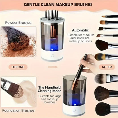USB Powered Makeup Brush Cleaner,