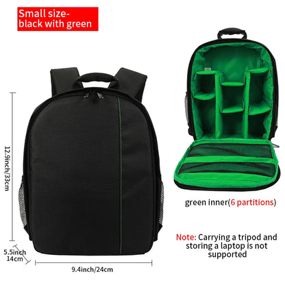 Digital Camera Backpack, Outdoor Large-Capacity Camera Bag, Laptop Backpack, Multi-Functional Convenient Backpack