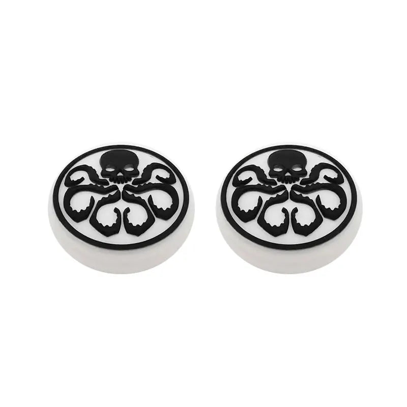 2pc Soft Silicone Thumb Stick Grip Caps for PS5 PS4 Xbox Switch Controller