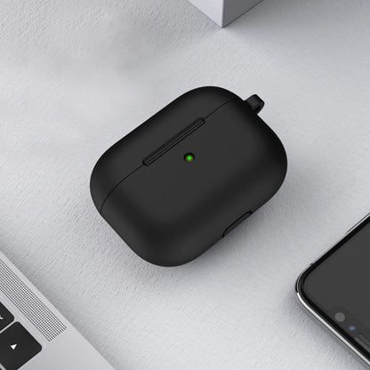 3rd Gen Earphone Case for AirPods 3 Apple Earphone Protective Case With Hook Hole Silicone Airpods Case Cover Earbuds Ear Pads