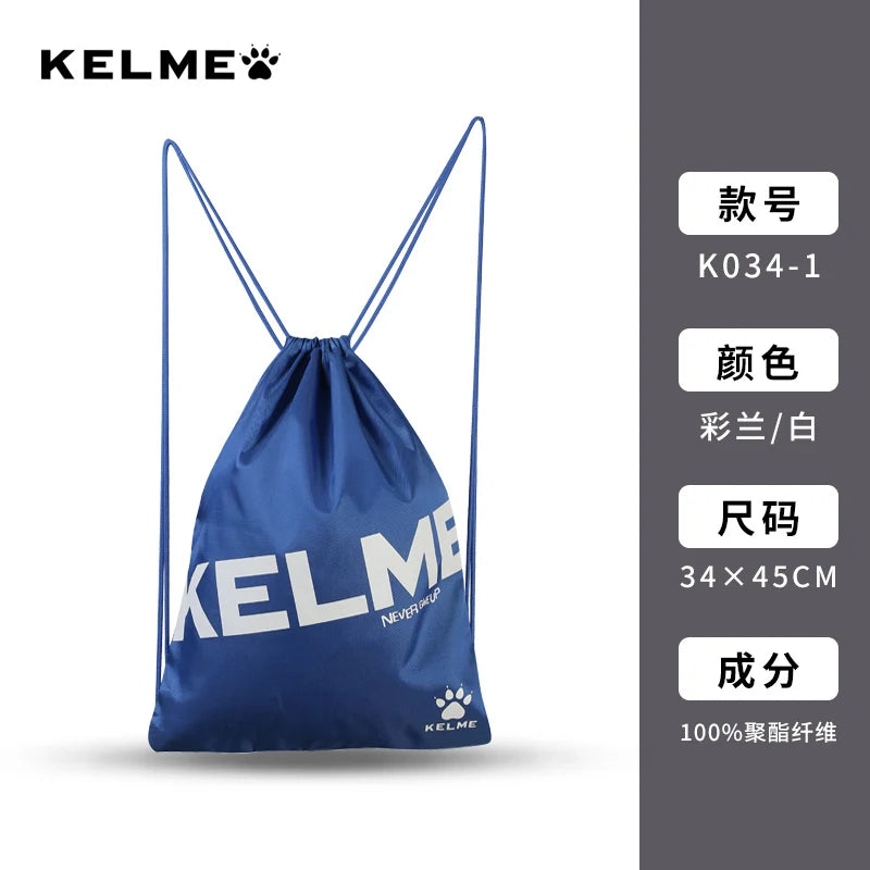 Kelme Band Pocket Football Training Bag Backpack Outdoor Mountaineering Travel Fitness Sports Backpack
