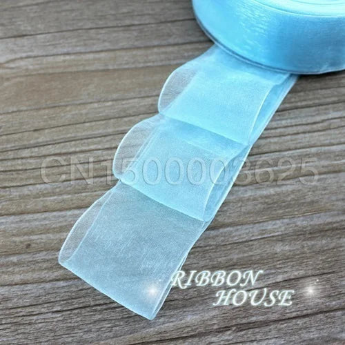 40mm Organza Ribbons Wholesale Gift Wrapping Decoration Christmas Ribbons