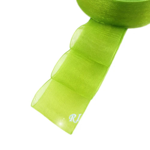 40mm Organza Ribbons Wholesale Gift Wrapping Decoration Christmas Ribbons