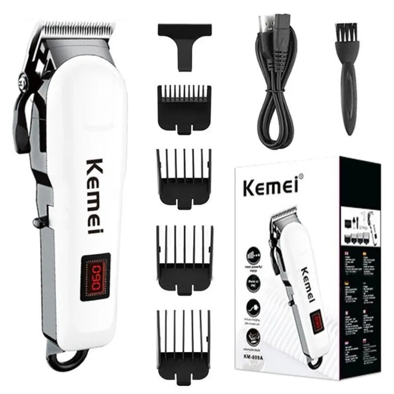Kemei Professional Hair Clipper Cordless