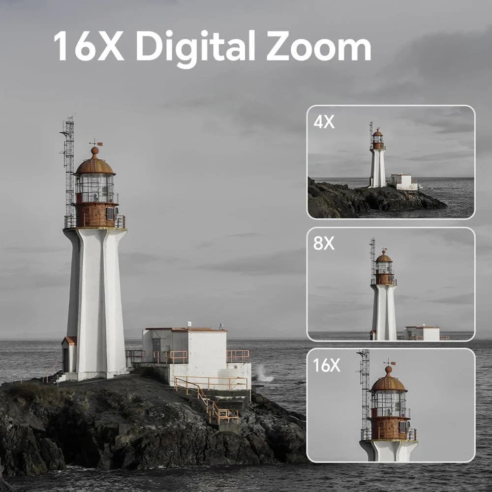8K Digital Camera for Photography Autofocus WiFi 88MP Vlogging Camera With Dual-Lens 16X Digital Zoom Touch Screen Travel Camera