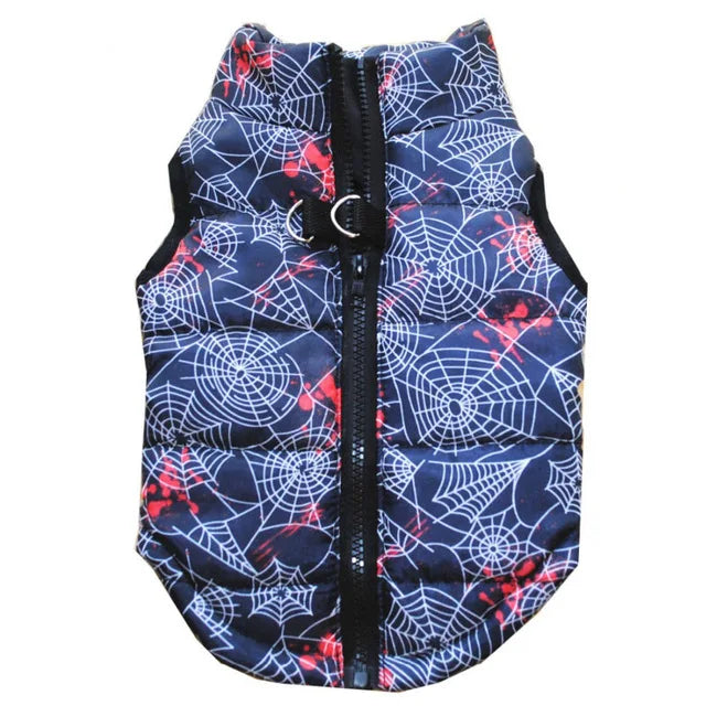 Warm Dog Clothes for Small Dog Windproof Winter Pet Dog Coat Jacket Padded Clothes Puppy Outfit Vest Yorkie Chihuahua Clothes 35