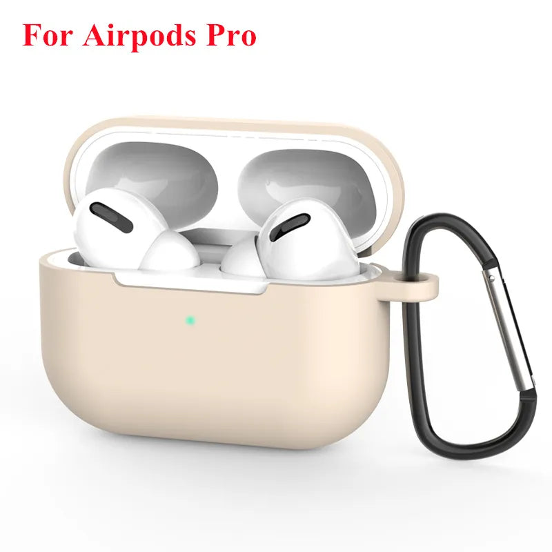 Silicone Protective Case for Apple AirPods Pro and AirPods 3