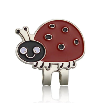 New Golf Ball Mark+Golf Hat Clip Magnetic Alloy Marker Golf Accessories Eagle Tiger One Putter Flog Wine Glass Lucky Clover