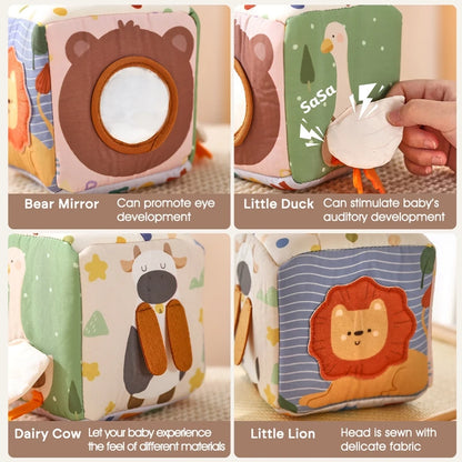 Baby Montessori Toys,Magic Tissue Box,Educational Learning Activity Sensory Toys for Kids Finger Exercising Busy Board Baby Game