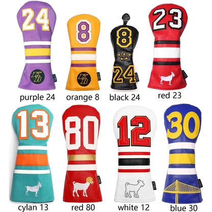 Golf Driver Headcover With Tail for Man oWomen PU