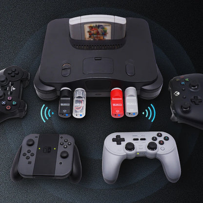 RetroScaler BlueRetro Wireless Game Controllers Adapter for Nintendo 64 Console to PS3 PS4 PS5 Nintendo Switch Game Contorllers