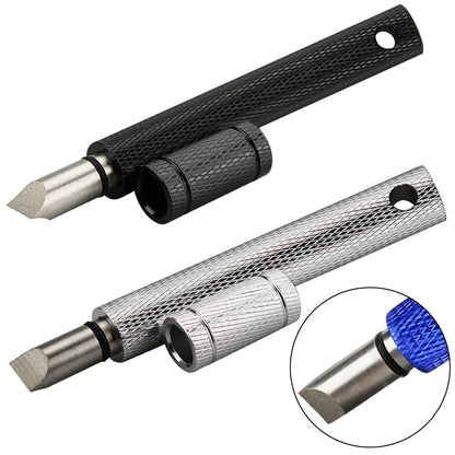 1pc Golf Wedge Iron Groove Sharpener Club Cleaner Cleaning Tool Square Golf Groove Cutter Tool Golf Training Aids