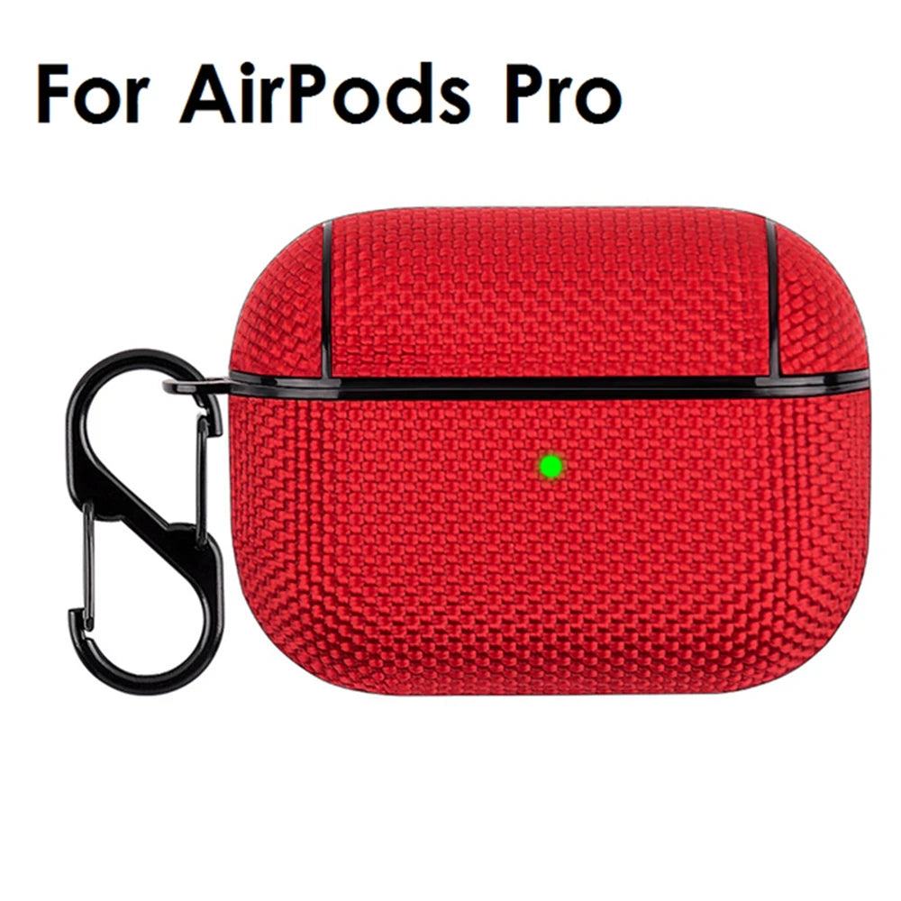 Nylon Hard Plastic Case for AirPods Pro 2 Case for AirPods Pro2 3 3rd USB C Case Wireless Headset for AirPod Air Pods Pro2 Cover