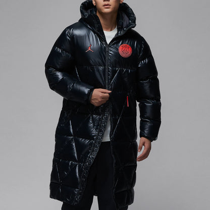 Nike Paris Series Men's Long Cotton Hooded Jacket
