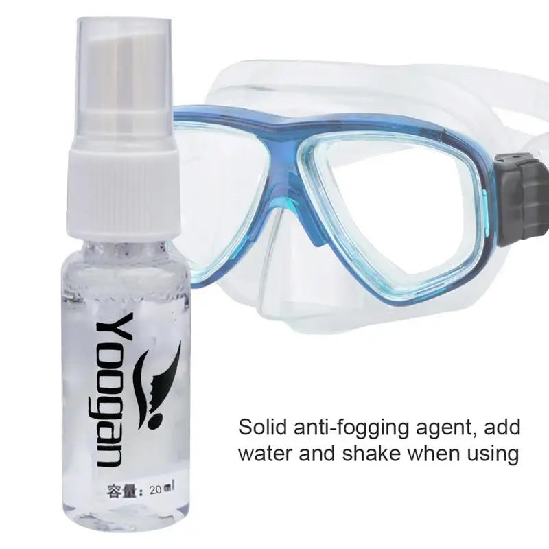 20ml Swimming Goggles Anti-fog Spray Diving Glasses Lens Mist Defogging Spray Swimming Accessories Also For Ski Goggles Mirror