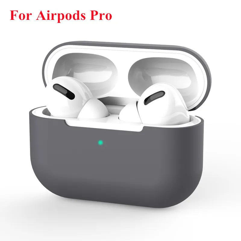 Silicone Protective Case for Apple AirPods Pro and AirPods 3