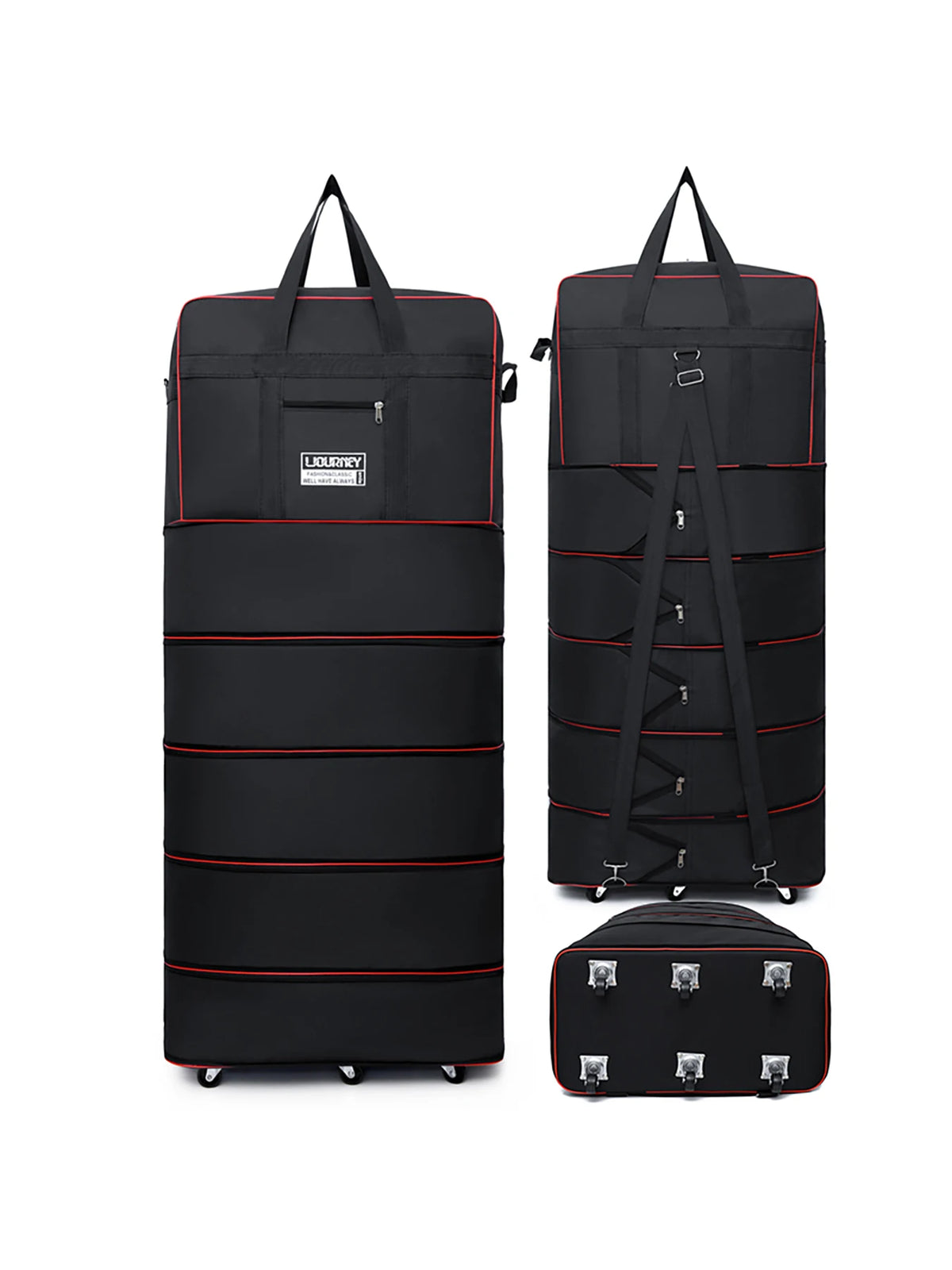 Large Capacity Gym & Travel Duffel Bag for Men,Family Foldable Travel Bag,Foldable Duffel Bag for Weekend Trips,Gift-Ready Bag