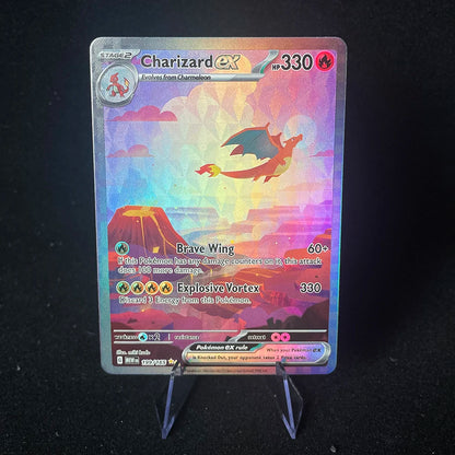 Anime PTCG Trading Card Vaporeon Lillies Clefairy Ex Gengar Vmax Rule Holographic Game Collection Card Child Holiday Gifts