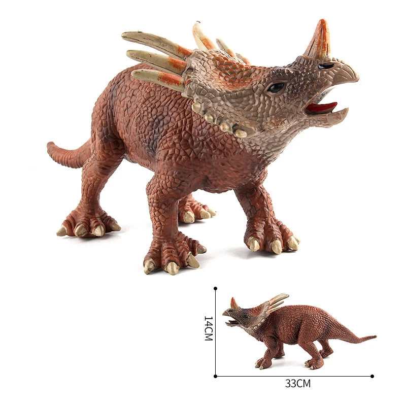 High Quality PVC Jurassic Dinosaurs World Action Figures Decoration Tyrannosaurus Brachiosaurus Rex Model Toy for Christmas Gift