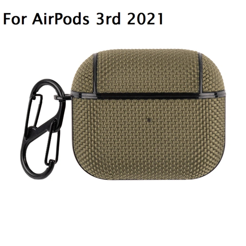 Nylon Hard Plastic Case for AirPods Pro 2 Case for AirPods Pro2 3 3rd USB C Case Wireless Headset for AirPod Air Pods Pro2 Cover