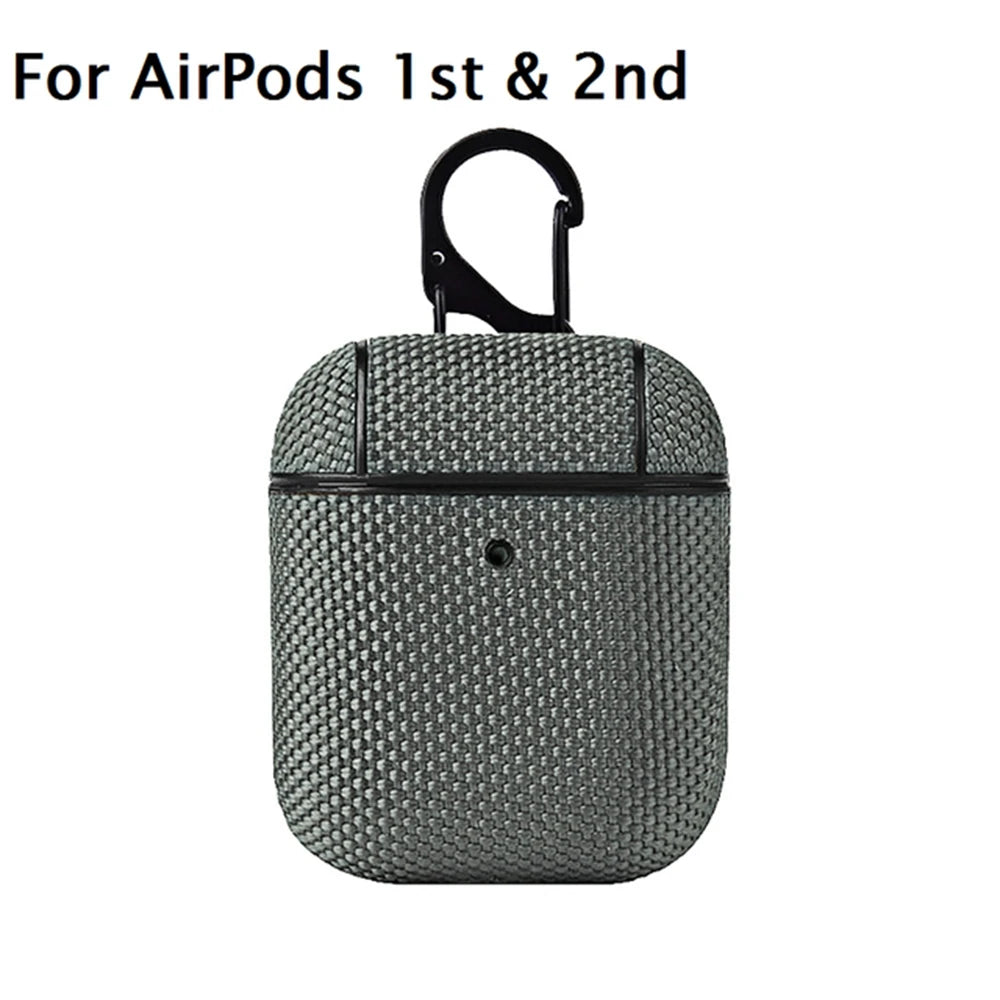 Nylon Hard Plastic Case for AirPods Pro 2 Case for AirPods Pro2 3 3rd USB C Case Wireless Headset for AirPod Air Pods Pro2 Cover