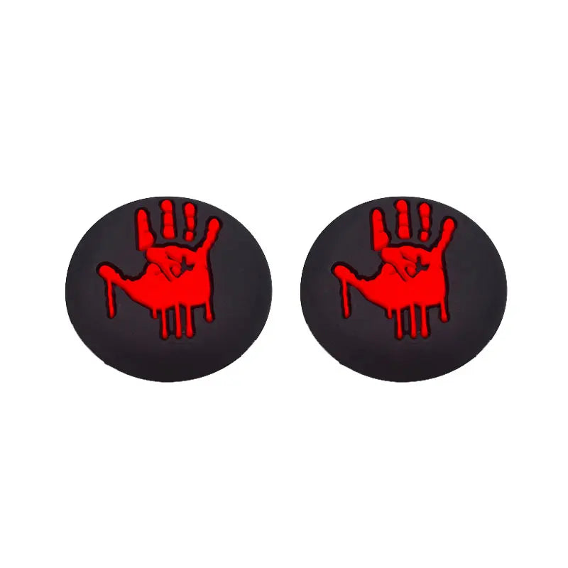 2pc Soft Silicone Thumb Stick Grip Caps for PS5 PS4 Xbox Switch Controller