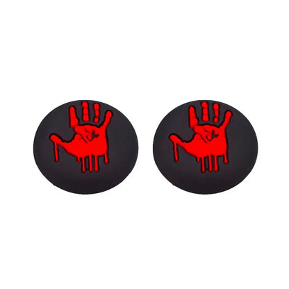 2pc Soft Silicone Thumb Stick Grip Caps for PS5 PS4 Xbox Switch Controller