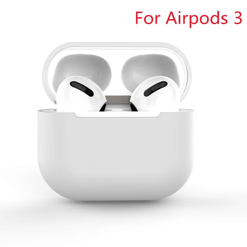 Silicone Protective Case for Apple AirPods Pro and AirPods 3