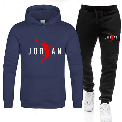 2025 Fall Winter Men's Tracksuit Hoodie Pants 2Pcs Sets Suit Leisure Sweatshirts Sweatpants Fashion Trends Brand Clothing S-3xl