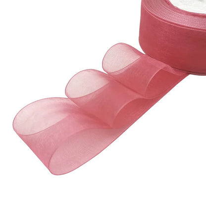 40mm Organza Ribbons Wholesale Gift Wrapping Decoration Christmas Ribbons