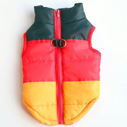 Warm Dog Clothes for Small Dog Windproof Winter Pet Dog Coat Jacket Padded Clothes Puppy Outfit Vest Yorkie Chihuahua Clothes 35