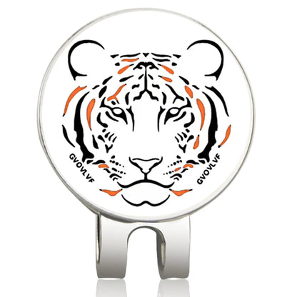 New Golf Ball Mark+Golf Hat Clip Magnetic Alloy Marker Golf Accessories Eagle Tiger One Putter Flog Wine Glass Lucky Clover