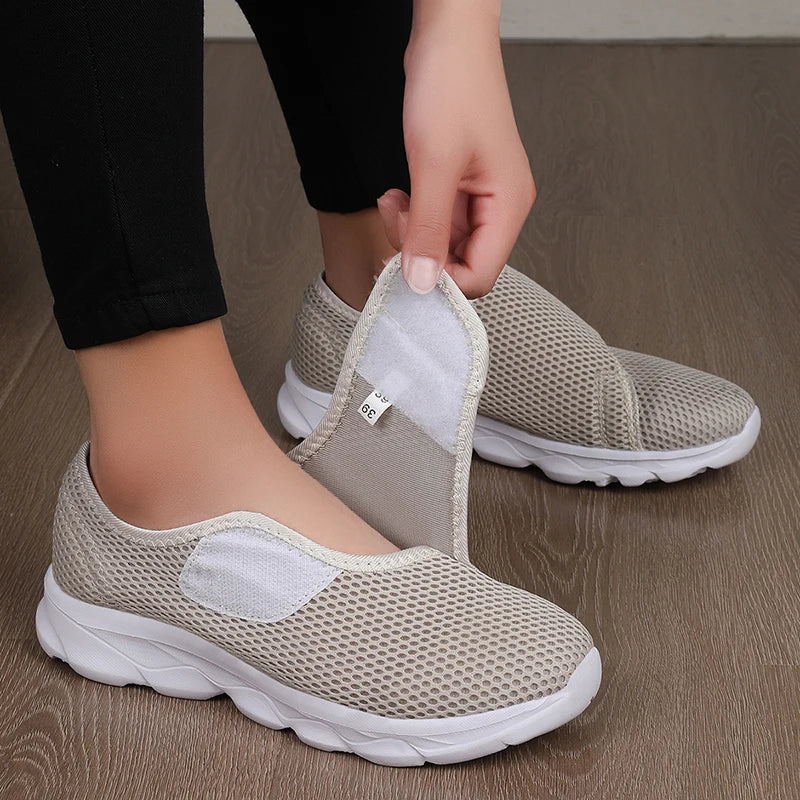 New Casual Orthopedics Wide Feet Swollen Shoes Thumb Eversion Adjusting Soft Comfortable Diabetic Shoe Walking Shoes