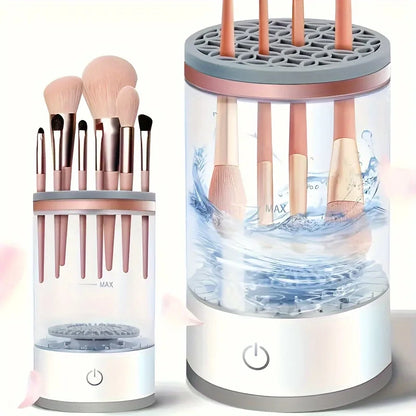 USB Powered Makeup Brush Cleaner,