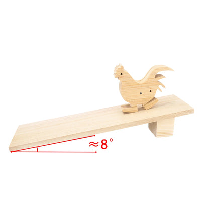 Slope Non Powered Walking Toy Office Science Decompression Toys Solid Wood Toy for Children Teacher Collector