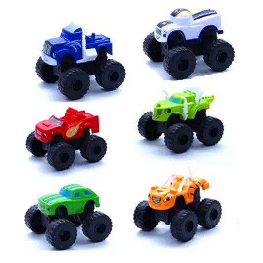 Blaze Machines Car Toys Russian Miracle Crusher Truck Vehicles Figure Blazed the Monster Toy for Children Gifts Kid Toy