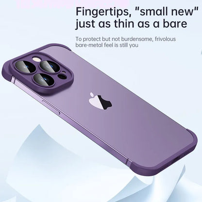 Luxury With Lens Protector Corner Pad Soft Silicone Case for iPhone 16 15 Pro Max Shockproof Phone Cover for iPhone 16 15 14