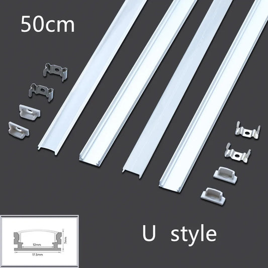 LED 50cm Aluminium Channel for Led Strip