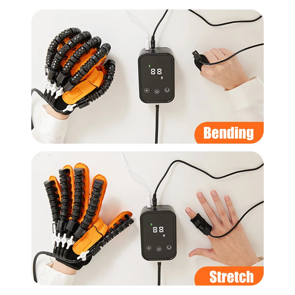 Upgraded Hand Rehabilitation Device Hand and Finger Robot Gloves Rehabilitation Equipment for Stroke Hemiplegia Rehab System