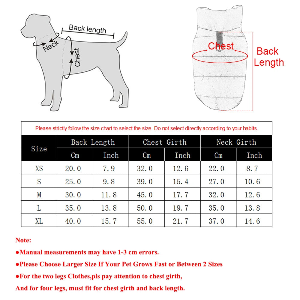 Pet Dog Vest Jacket Autumn Winter Warm Fleece Dog Coat Clothes for Small Medium Dogs Thick Chihuahua French Bulldog Pug Clothing