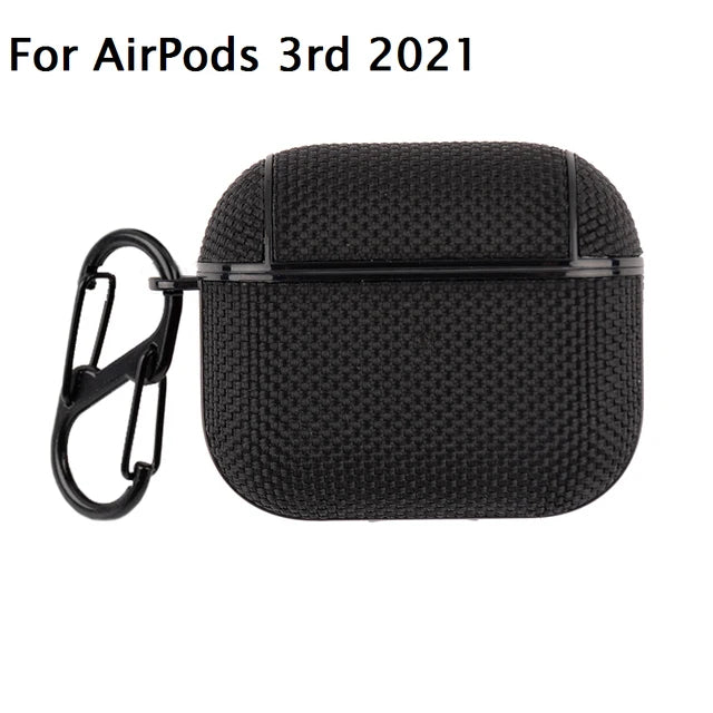 Nylon Hard Plastic Case for AirPods Pro 2 Case for AirPods Pro2 3 3rd USB C Case Wireless Headset for AirPod Air Pods Pro2 Cover