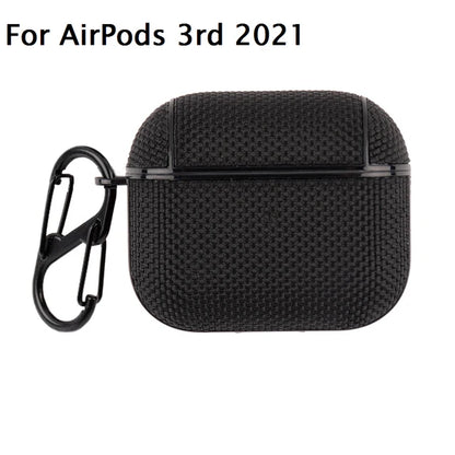 Nylon Hard Plastic Case for AirPods Pro 2 Case for AirPods Pro2 3 3rd USB C Case Wireless Headset for AirPod Air Pods Pro2 Cover