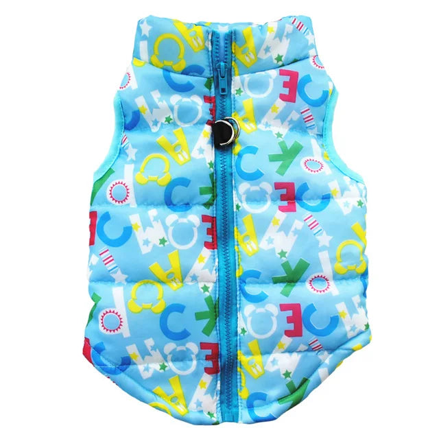 Warm Dog Clothes for Small Dog Windproof Winter Pet Dog Coat Jacket Padded Clothes Puppy Outfit Vest Yorkie Chihuahua Clothes 35