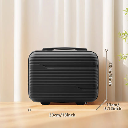 2024 New Durable13/20/28 Carry-On Suitcase - PP Material, Zippered & Password Lock, for Travel,Business Trip Cabin Luggege Trunk