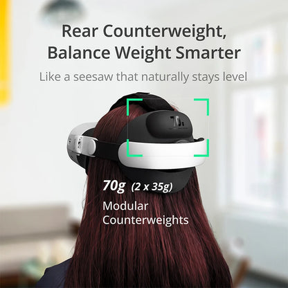 BOBOVR E3 Head Strap for Quest 3S Elite