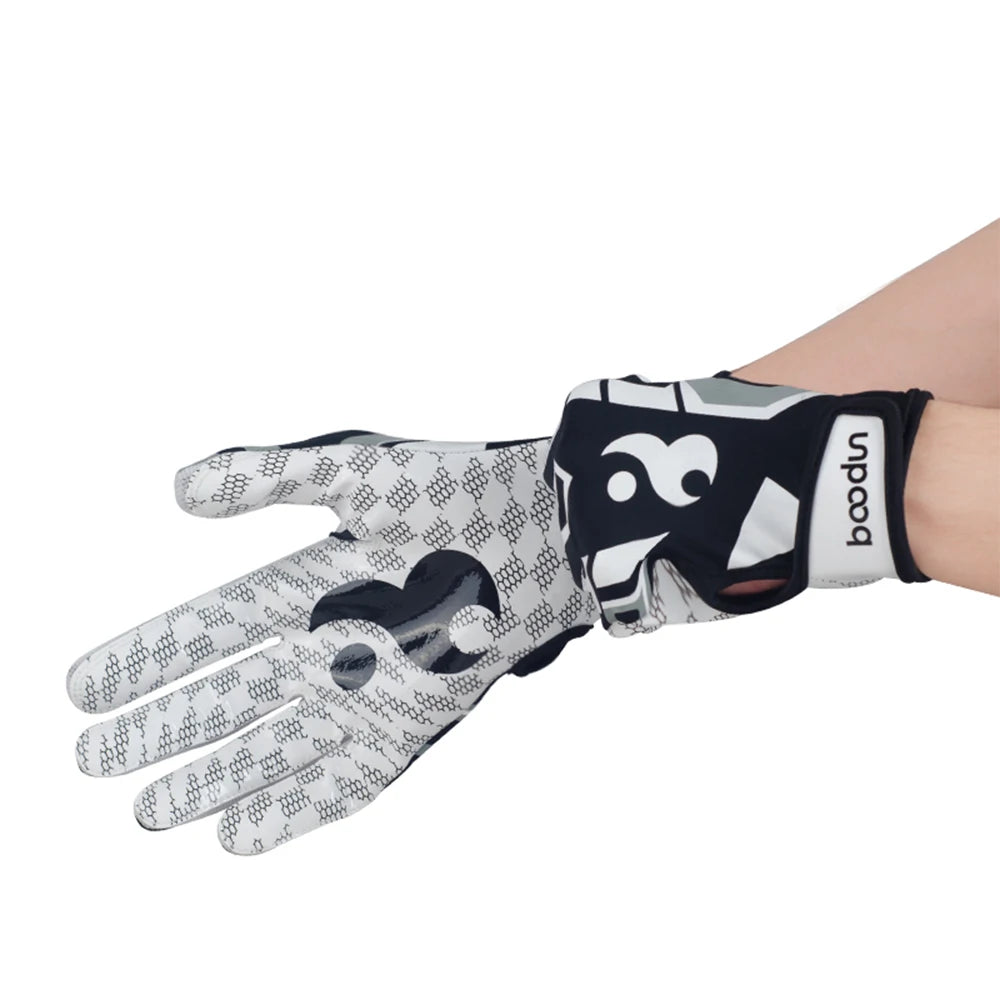 Football Gloves With Padding Receiving Gloves With Adhesive Padding Indoor Football Gloves Rugby and Baseball Hitting Glove 1071